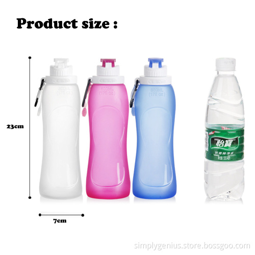 eco-friendly unbreakable squeeze water bottle bpa free, nontoxic tasteless, freezer & dishwasher safe